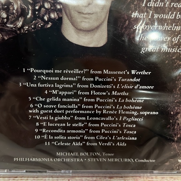 NWT Michael Bolton My Secret Passion Cd - Picture 3 of 3